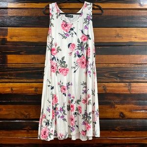 Floral sleeveless dress